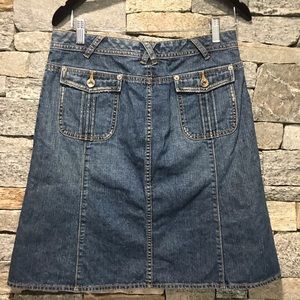 BANANA REPUBLIC denim skirt- size 6